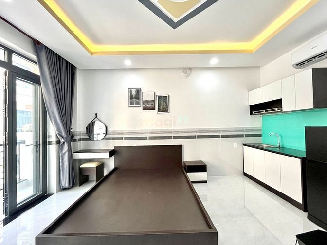 Hình ảnh Căn Hộ Full Nội Thất Mới 100% - Bancol, View Kính - Lý Thường Kiệt
