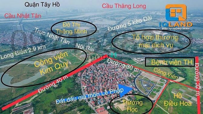 Hình ảnh Bán Đất Đấu Gía Lễ Pháp, Tiên Dương Đông Anh, Làm Viêc Trực Tiếp CĐT