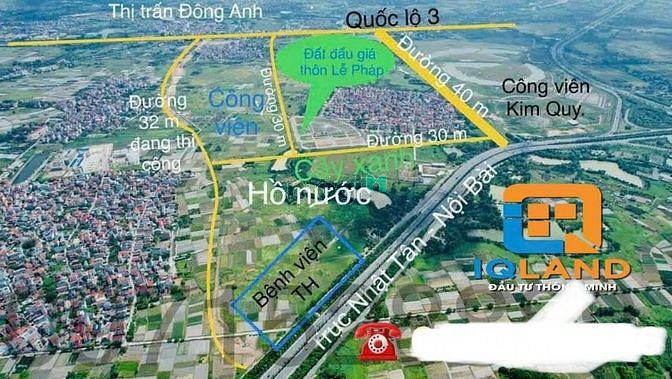 Hình ảnh Bán Đất Đấu Gía Lễ Pháp, Tiên Dương Đông Anh, Làm Viêc Trực Tiếp CĐT
