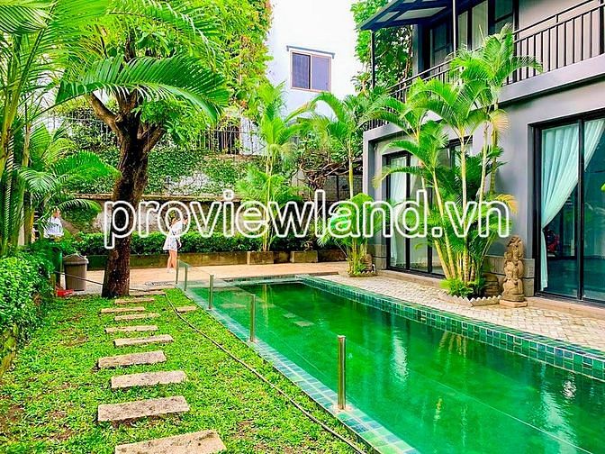 Hình ảnh Cho thuê biệt thự Thảo Điền có diện tích 400m2 đất, 2 tầng, 4PN - 4WC