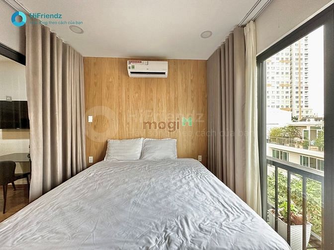 Hình ảnh 👉Phòng ngủ TÁCH BẾP_VIEW CHUNG CƯ_Cực THOÁNG_Thiết kế HIỆN ĐẠI