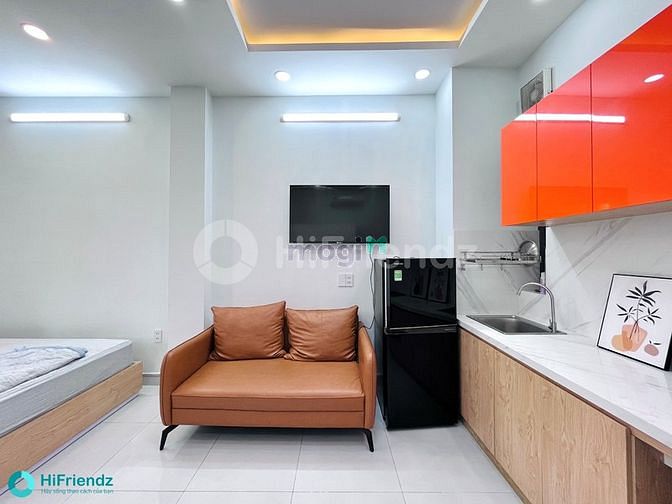 Hình ảnh Studio ban công - 2PN ở Khu Út Tịch, Tân Bình - Có hầm giữ xe