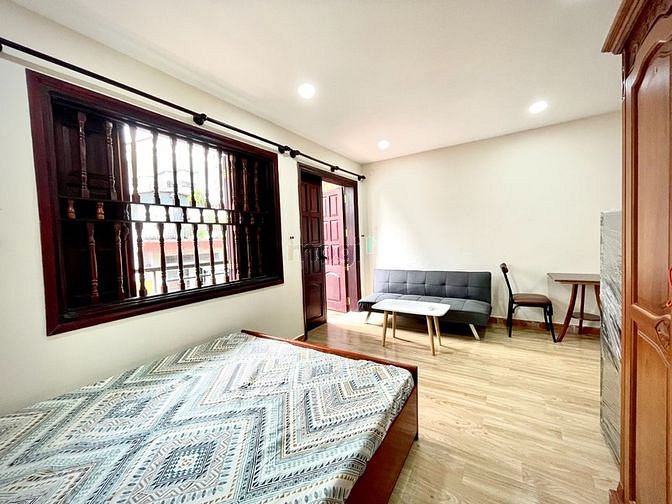 Hình ảnh Studio gần sân bay, đầy đủ đồ, có balcony, quận Tân Bình