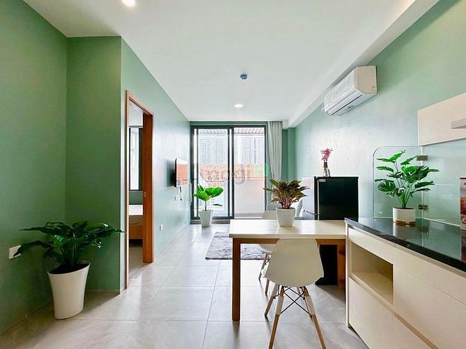 Hình ảnh Mb6623 nạp rút nhanh chóng mini Quận 7, balcon 1PN riêng, tách bếp gần Crescent Mall