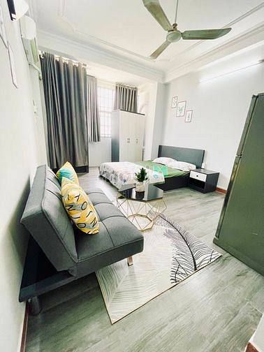 Hình ảnh Studio Full Nội Thất Nguyễn Tất Thành Quận 4_Cửa Sổ Lớn_ĐH NTT_Luật