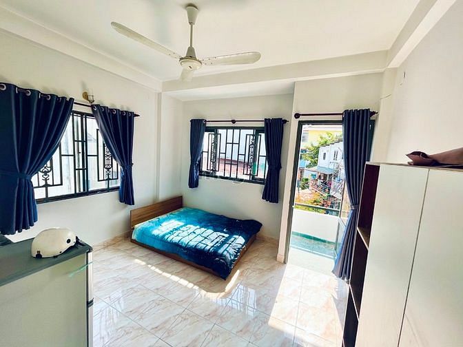 Hình ảnh CHDV Studio ban công cửa sổ thoáng mát đường Nơ Trang Long Quận BT