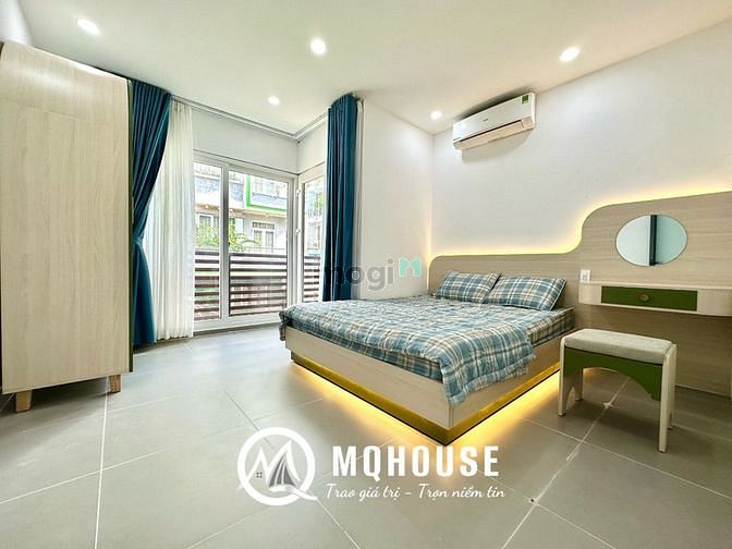 Hình ảnh 2pn, 3/2 Quận 10, bancol, thang máy, hầm xe, mới 100%, hẻm ôtô 2 chiều
