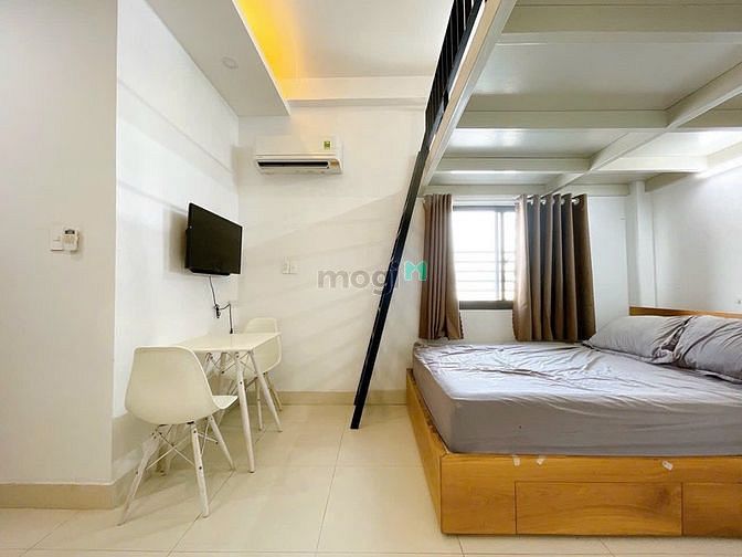 Hình ảnh Duplex Tôn Thất Thuyết Q4 Full nội thất sạch đẹp thoáng mát