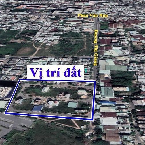 Hình ảnh Cần bán lô đất trong KDC hiện hữu P.Tân Thới Nhất Q12 81m2 SHR,XDTD