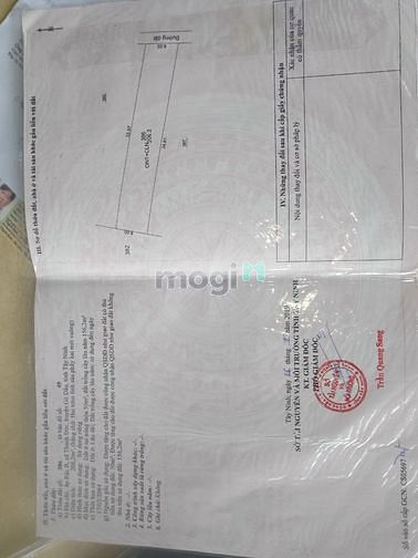Hình ảnh Bán gấp lô đất thổ cư, 206m2, Gò Dầu, Tây Ninh, Giá 350tr , SHR.
