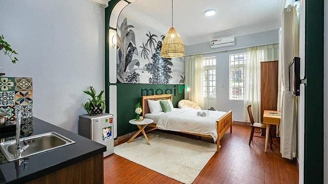Hình ảnh STUDIO_BANCON_FULL NT Máy Giặt Riêng, Ngay ĐH Văn Lang, Phố Bùi Viện