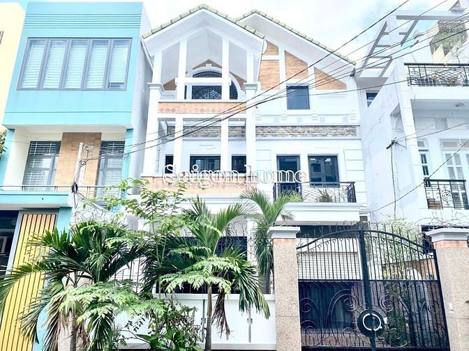 Hình ảnh Biệt thự NB Trần Não 8x20m,gara trệt 2 lầu 5PN