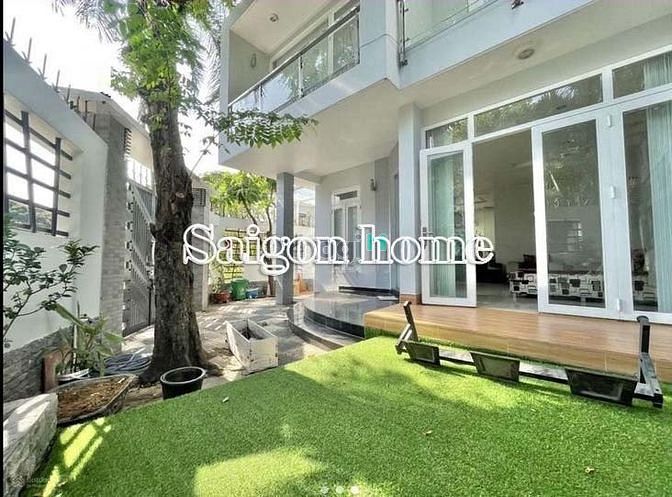 Hình ảnh Biệt thự góc 2MT An Phú hầm trệt 3 lầu 10x20m
