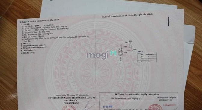 Hình ảnh Bán Gấp kdc ẤP 3 Long Định, cổng sau kcn Thuận Đạo