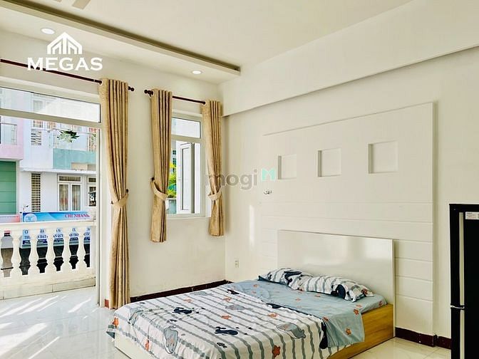 Hình ảnh Cho Thuê Căn Hộ Full Nội Thất Ban Công Giá Rẻ Ngay Lê Văn Thọ