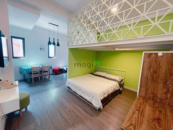 Hình ảnh Cho Thuê Căn Hộ Dịch Vụ Duplex Full Nội Thất Mới 100% Giá Tốt 10/2023