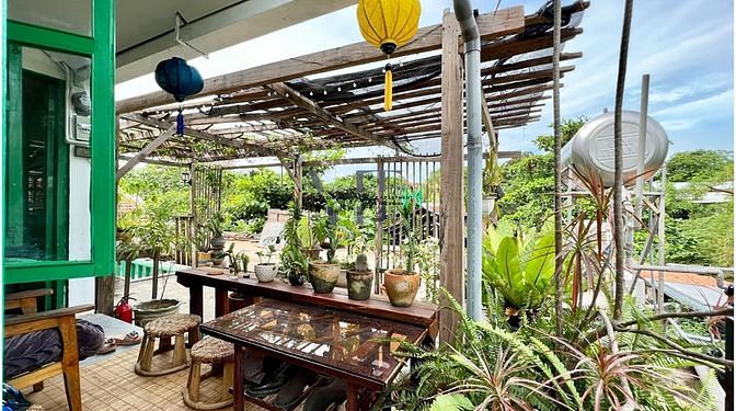 Hình ảnh 🌲Design Modern Balcony High-Class Interior Garden Nguyen Van Huong Q2