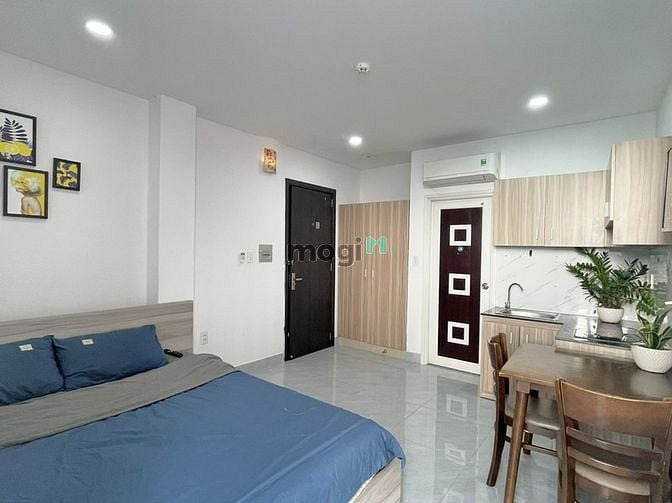 Hình ảnh Studio full nội thất, cửa sổ lớn