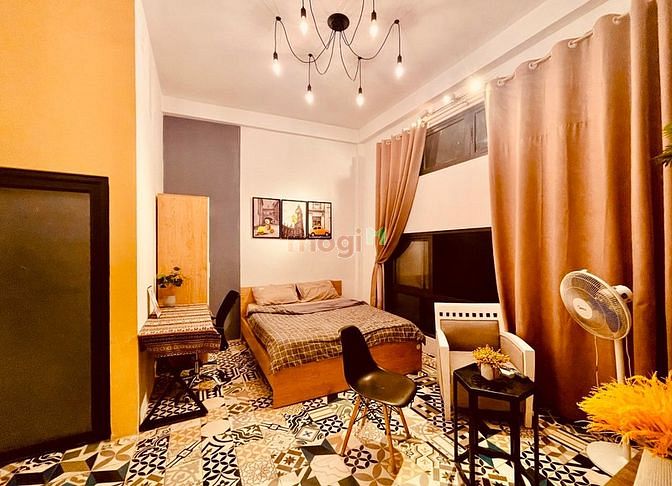 Hình ảnh 🌈🌈Mb6623 nạp rút nhanh chóng cửa sổ lớn decor Vintage Phan Văn Hân cầu Thị Nghè