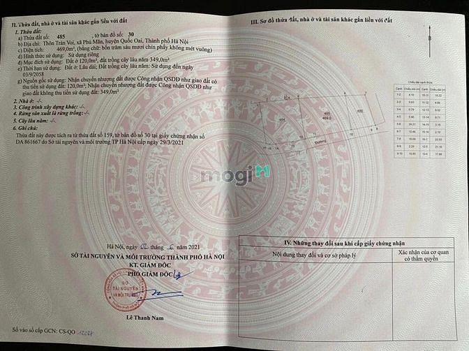 Hình ảnh 469m siêu đẹp tại Hòa Lạc, Hà Nội ô tô đỗ 2 làn xe, cạnh khu công nghệ
