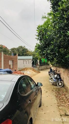 Hình ảnh 469m siêu đẹp tại Hòa Lạc, Hà Nội ô tô đỗ 2 làn xe, cạnh khu công nghệ