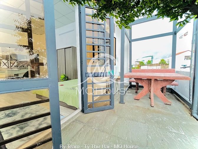 Hình ảnh ✅ Mb6623 nạp rút nhanh chóng Bình Thạnh 🌻 Studio - Balcony sân vườn lớn 🌻 tại Chu Văn An