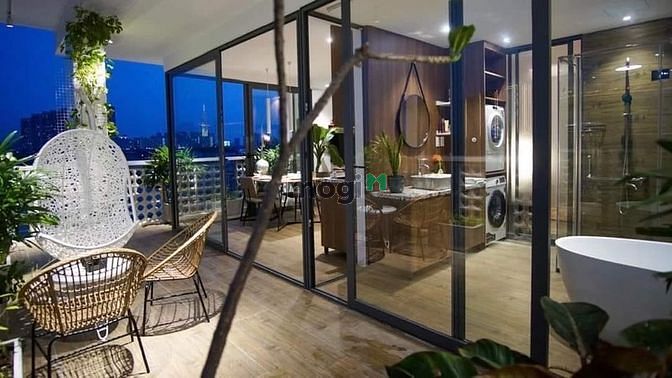 Hình ảnh 💵 Penthouse 1PN sân vườn View đẹp Quận 2 🍀 Đầy đủ nội thất cao cấp