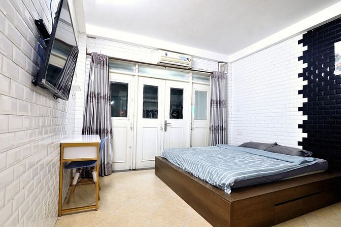 Hình ảnh 1PN+ Studio Ban công Full nội thất Trung tâm Q1 Đề Thám + Bùi Viện