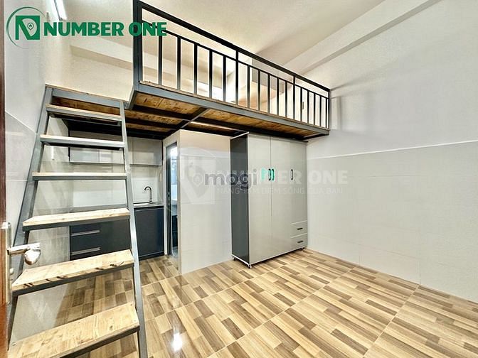 Hình ảnh Duplex 25m2 không giới hạn người và xe gần Vincom Phan Văn Trị , GV