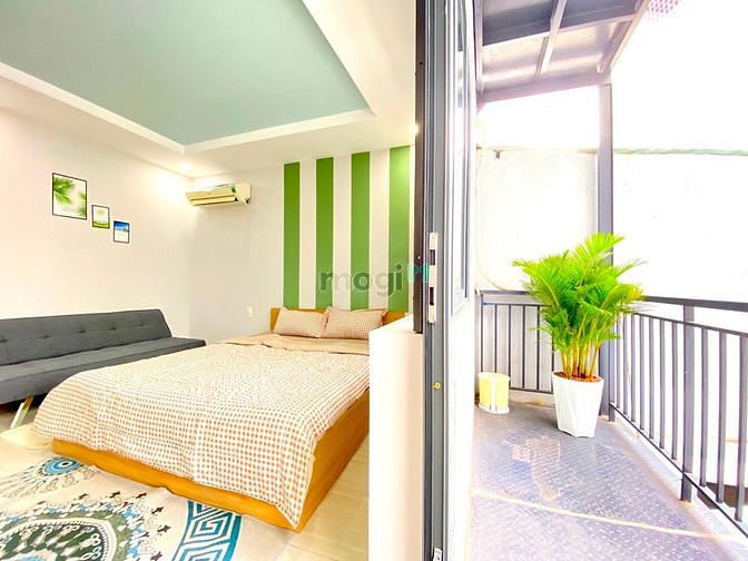 Hình ảnh Căn Hộ 1 PN Máy Giặt Riêng , Thang Máy, Ban Công - Gần N Thờ Tân Định