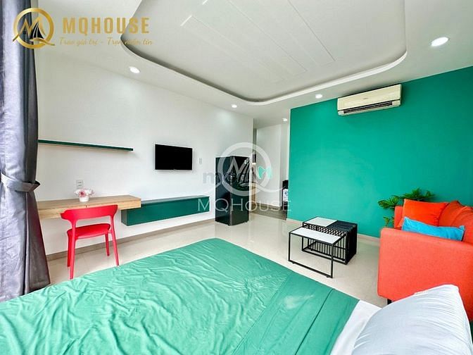 Hình ảnh ☘ Căn Hộ Studio Nội Thất Cao Cấp Ngay CMT8 - Gần CV Lê Thị Riêng
