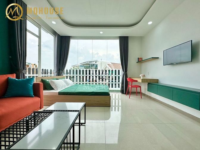Hình ảnh ☘ Căn Hộ Studio Nội Thất Cao Cấp Ngay CMT8 - Gần CV Lê Thị Riêng