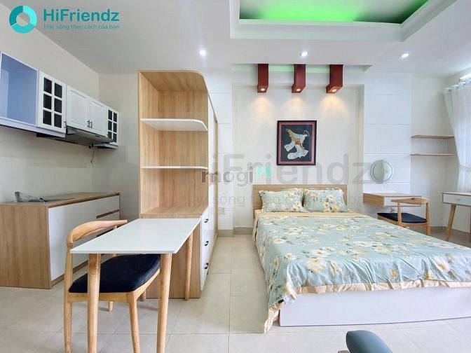 Hình ảnh Studio tại Dương Đình Hội đầy đủ nội thất, trang bị PCCC đạt chuẩn