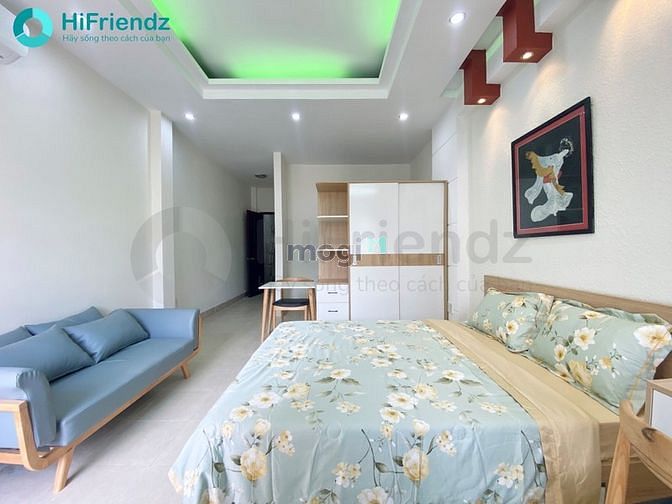 Hình ảnh Studio tại Dương Đình Hội đầy đủ nội thất, trang bị PCCC đạt chuẩn