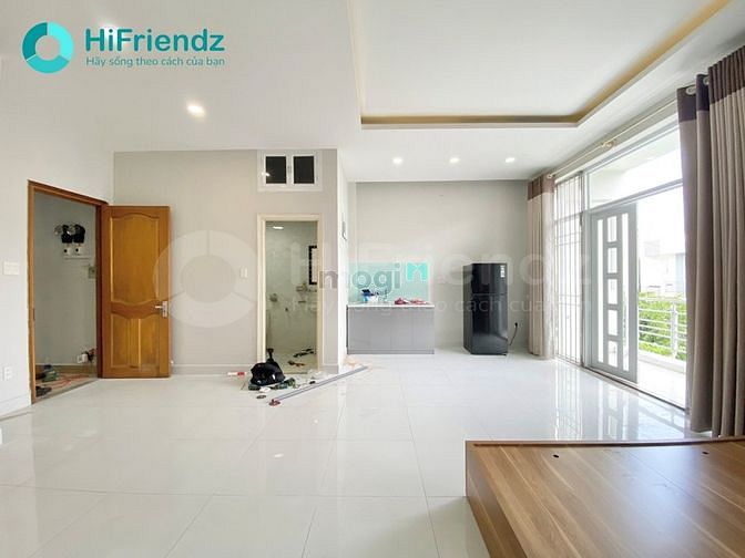 Hình ảnh Studio full nội thất, ban công cửa sổ siêu thoáng