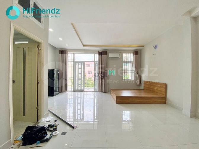 Hình ảnh Studio full nội thất, ban công cửa sổ siêu thoáng