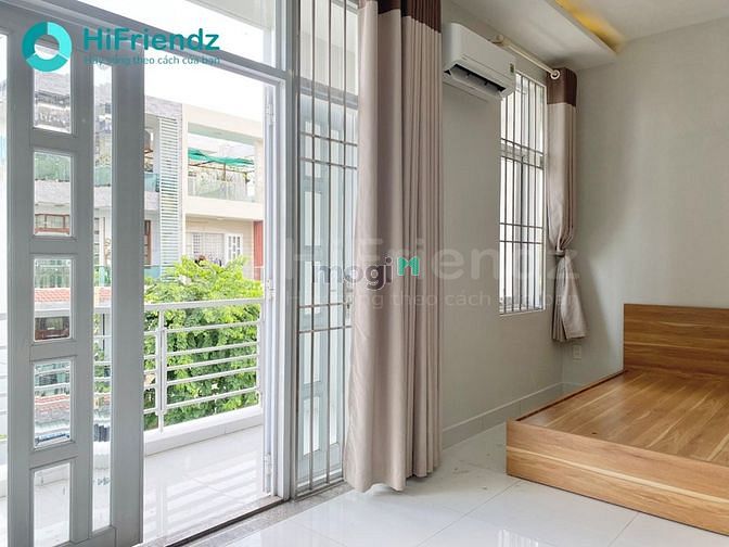 Hình ảnh Studio full nội thất, ban công cửa sổ siêu thoáng