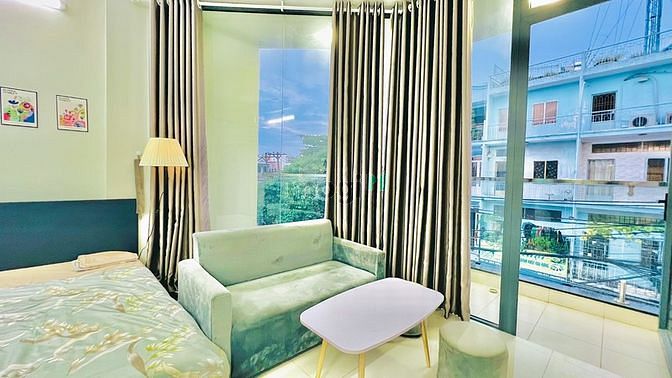 Hình ảnh Căn Hộ 1PN Style Blue And White_Balcony Siêu Đẹp Đường Phan Văn Trị BT