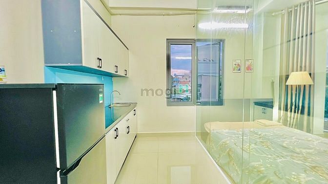 Hình ảnh Căn Hộ 1PN Style Blue And White_Balcony Siêu Đẹp Đường Phan Văn Trị BT