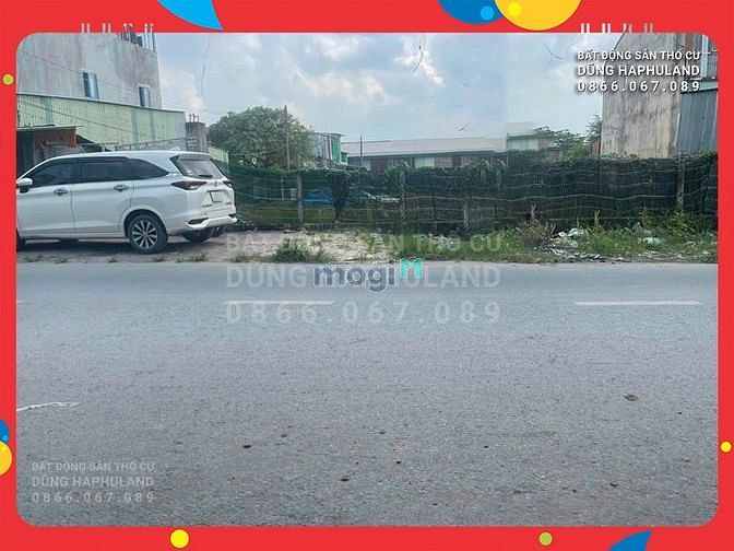 Hình ảnh HM. 15 triệu/m2. 1100m2 đất ngang 21M, MẶT TIỀN đường Phạm Thị Giây.
