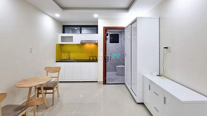 Hình ảnh Phòng Gác Cao, Nội thất cao cấp máy giặt riêng ngay Lotte, RMIT, TDTU