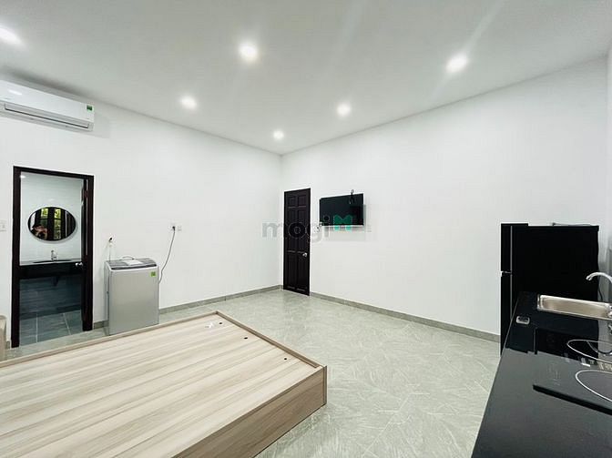 Hình ảnh Mb6623 nạp rút nhanh chóng studio full nội thất 35m2 máy giặt riêng ngay cầu sài gòn