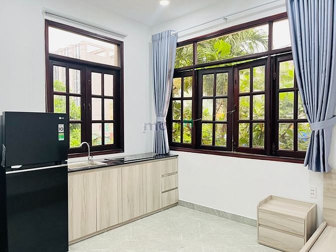 Hình ảnh Mb6623 nạp rút nhanh chóng studio full nội thất 35m2 máy giặt riêng ngay cầu sài gòn
