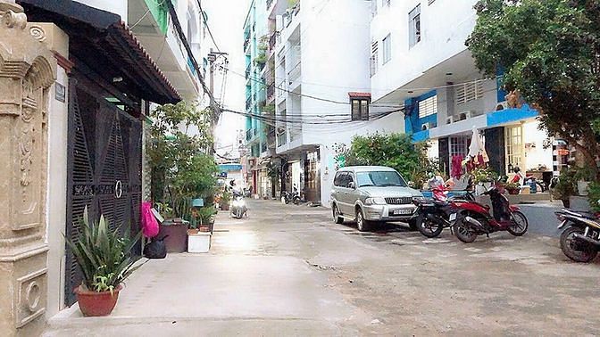 Hình ảnh Cho thuê CH 2PN 2 ban công 60,3m2- CC Nguyễn Thị Tần P.2 Q.8 full NT