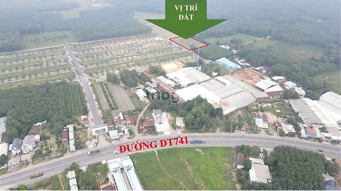 Hình ảnh Đất đẹp Chánh Phú Hòa, Sát trục đường DT741 dân cư hiện hữu đông đúc