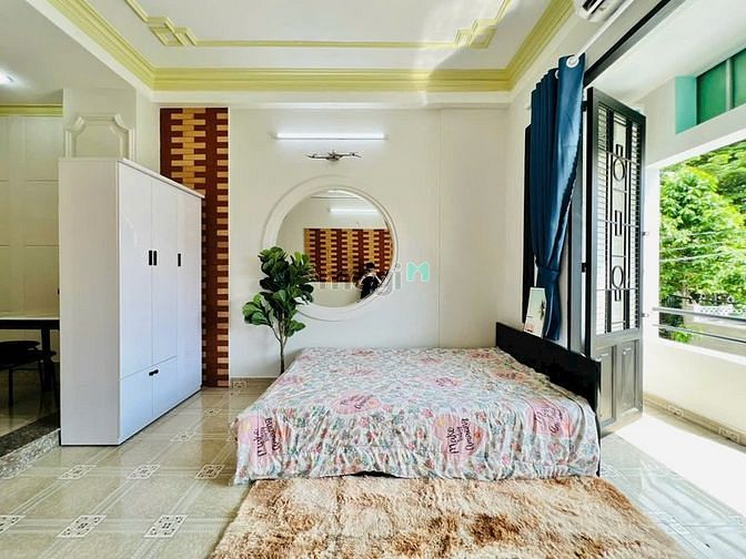 Hình ảnh CHDV Tách Bếp Full Nội Thất Bancol Thoáng ngay Lý Chiêu Hoàng Quận 6