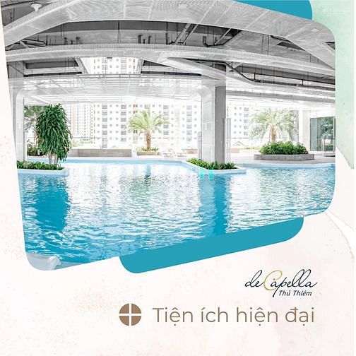 Hình ảnh Cần bán gấp căn 1PN/56m2 tại De Capella Q2, full nội thất