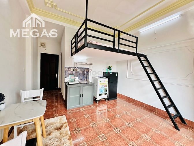 Hình ảnh Căn Hộ Duplex Ban Công Full Nội Thất Máy Giặt Riêng Lý Chiêu Hoàng Q6