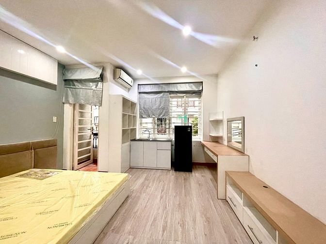 Hình ảnh Khai Trương Nhà Mới 100%-Studio 30m2-Bancol Cửa sổ-Full NT-Lăng Cha Cả