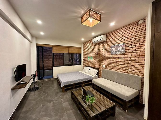 Hình ảnh 🌾Căn Hộ Studio 45m2 Full nội thất, ban công gần phố đi bộ Bùi Viện.